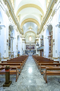 Piazza San Vincenzo, Cathedral of Santa Maria Assunta, Ugento, Lecce, Salento, Apulia, Italy