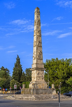 Obelisk, Lecce, Salento, Apulia, Italy