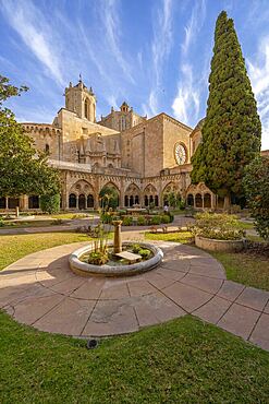 metropolitan and primatial cathedral basilica of Santa Tecla, cathedral,, Tarragona, Catalonia, Spain