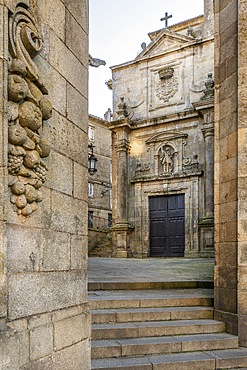 Monastery of San Pelagius of Antealtares, Santiago de Compostela, Galicia, Spain