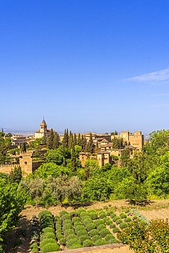 eneralife Palace, Generalife Gardens, Alhambra, Granada, Andalusia, Spain, Islamic architecture, Mudejar architecture, World Heritage Site, UNESCO,