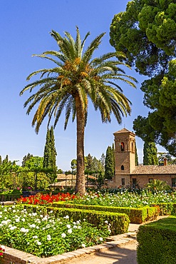 Convent of San Francisco, National Parador, World Heritage, UNESCO, Alhambra, Granada, Andalusia, Spain, Islamic architecture, Mudejar architecture