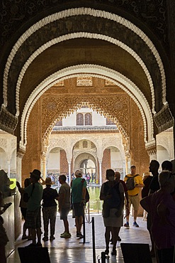 Nasrid Palaces, World Heritage Site, UNESCO, Alhambra, Granada, Andalusia, Spain, Islamic architecture, Mudejar architecture