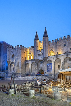 Palace of the Popes, Avignon, Provence-Alpes-Côte d'Azur, Grand Avignon, Rhone Valley, France, World Heritage Site, UNESCO