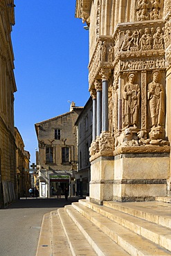 Church of St-Trophime, Arles, Provence-Alpes-Côte d'Azur, Bouches-du-Rhône, Arles-Crau-Camargue-Montagnette, Camargue, France