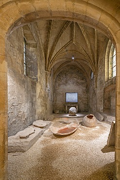 Church of St-Honorat, Alyscamps, Arles, Provence-Alpes-Côte d'Azur, Bouches-du-Rhône, Arles-Crau-Camargue-Montagnette, Camargue, France