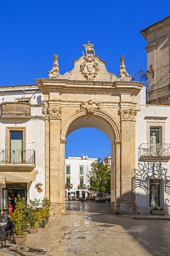 St. Stephen's Gate, St. Martin's Arch, Martina Franca, Taranto, Apulia, Italy