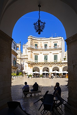 Piazza Maria Immacolata, Martina Franca, Taranto, Apulia, Italy