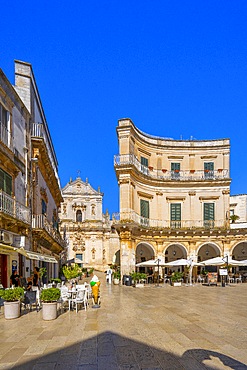 Piazza Maria Immacolata, Martina Franca, Taranto, Apulia, Italy