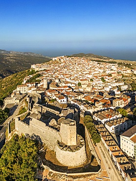 Norman Swabian Aragonese Castle, Monte Sant'Angelo, Foggia, Apulia, Italy