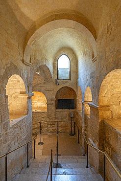 Sanctuary of St. Michael the Archangel, World Heritage Site, UNESCO, Monte Sant'Angelo, Foggia, Apulia, Italy