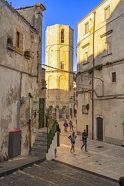 Octagonal bell tower, Monte Sant'Angelo, Foggia, Apulia, Italy