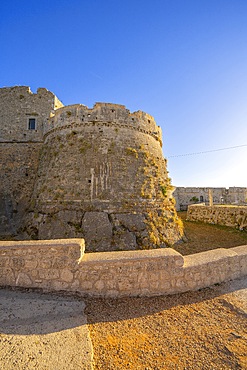 Norman Swabian Aragonese Castle, Monte Sant'Angelo, Foggia, Apulia, Italy