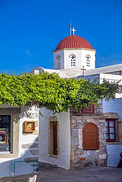 Chora of Patmos, Dodecanese, Greek Islands, Greece, Europe