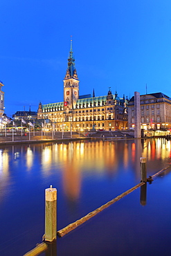 City Hall, Hamburg, Germany, Europe