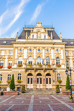 Town Hall in Bielsko Biala, Silesian Voivodeship, Poland, Europe