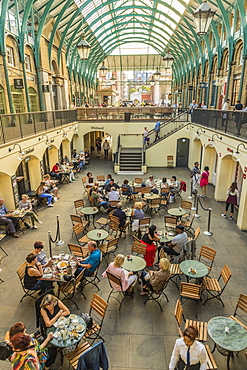 The interior of Covent Garden Market in Covent Garden, London, England, United Kingdom, Europe