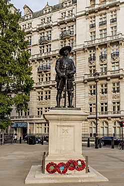 The Gurkha Memorial (Memorial to the Brigade of Gurkhas), Westminster, London, England, United Kingdom, Europe