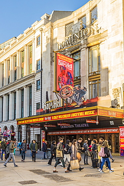 The Dominion Theatre on Tottenham Court Road, London, England, United Kingdom, Europe