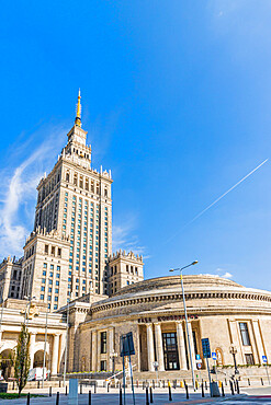 Palace of Culture and Science, Warsaw, Poland, Europe