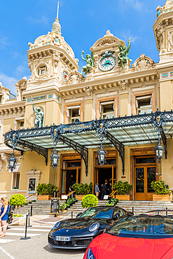 Casino Monte Carlo in Monte Carlo, Monaco, Cote d'Azur, French Riviera, Mediterranean, France, Europe