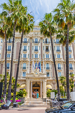 Carlton Hotel in Cannes, Alpes Maritimes, Cote d'Azur, Provence, French Riviera, France, Mediterranean, Europe