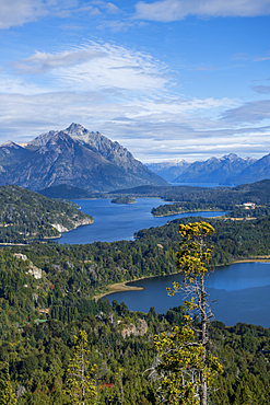 View of Cerro Campanario, Bariloche, Patagonia, Argentina, South America