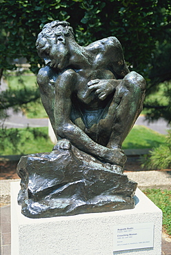 Auguste Rodin sculpture in the Hirshhorn Sculpture Garden, Washington D.C., United States of America, North America