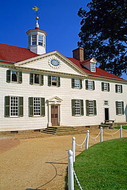 Mount Vernon, the home of George Washington, the first President, in Virginia, United States of America, North America