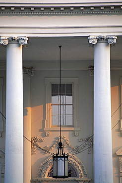 Detail of the White House, Washington D.C., United States of America (U.S.A.), North America