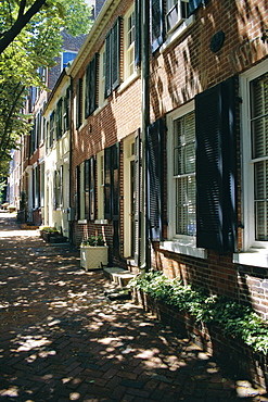 Captain's Row, Alexandria, Virginia, USA, North America