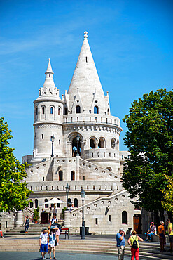 Fisherman's Bastion, Budapest, Hungary, Europe