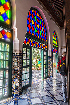 Saadian Tombs, Marrakech, Morocco, North Africa, Africa