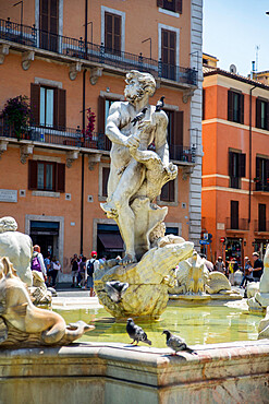 Piazza Navona, Rome, Lazio, Italy, Europe