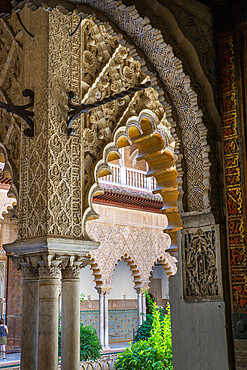 Real Alcazar of Seville, UNESCO World Heritage Site, Seville, Andalucia, Spain, Europe