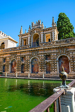 Real Alcazar of Seville, UNESCO World Heritage Site, Seville, Andalucia, Spain, Europe