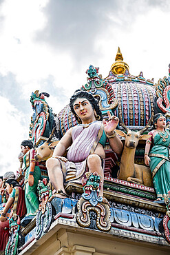 Sri Mariamman Temple, Singapore, Southeast Asia, Asia