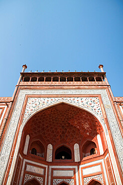 Royal Gate, Taj Mahal, UNESCO World Heritage Site, Agra, Uttar Pradesh, India, Asia