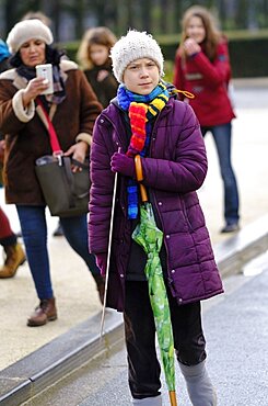 Belgium, Brussels: Swedish activist Greta Thunberg (2020/03/06)