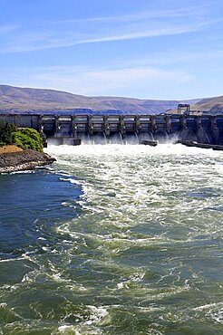 The Dalles Dam on the Columbia River