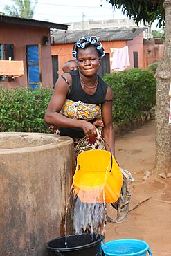 Water well in Africa.