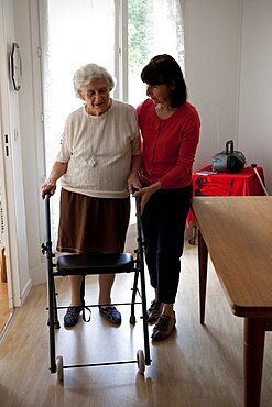 Reportage with a team from SOS Medecins (emergency doctors) based in Essonne in France. Home visit.