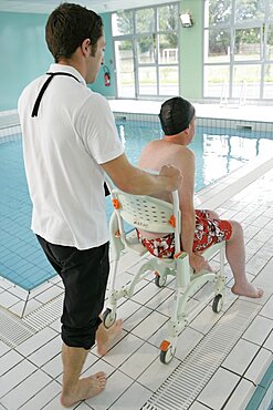 Man In Rehabilitation