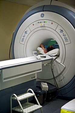 Technician Taking MRI of Arm after Doppler