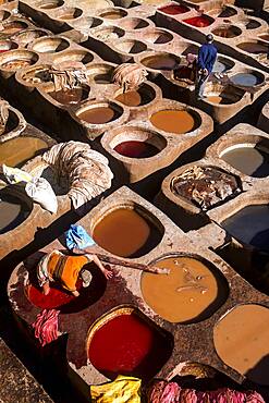 Chouwara tanneries. Fez. Morocco