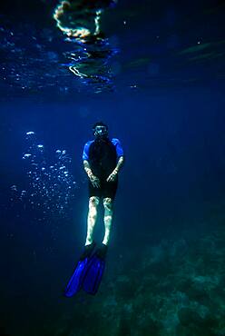 Snorkeling in Sea of Cortez, Baja California, Mexico