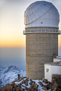 The Observatory Of Pic Du Midi De Bigorre, Hautes Pyrenees, Midi Pyrenees, France