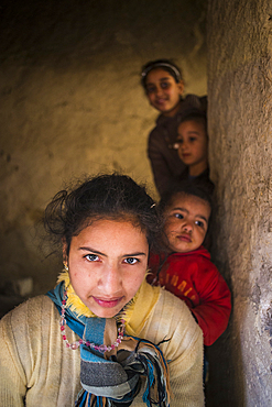 People in a village in Rissani oasis