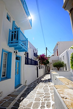 Streets of Mykonos, Greece