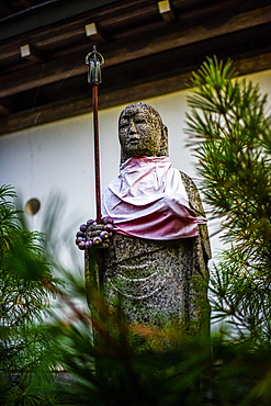 Statue in the streets of Koyasan, Japan